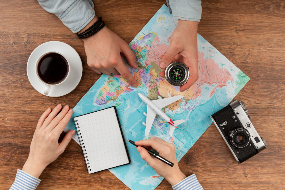Adventure planning setup